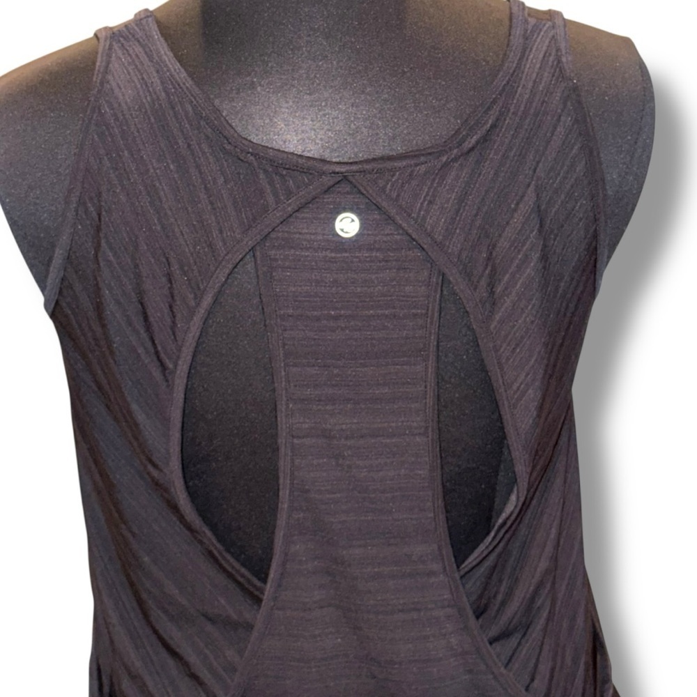 EDDIE BAUER Women's Trail Light Draped-Back Tank Top - XL Black - Picture 3 of 15